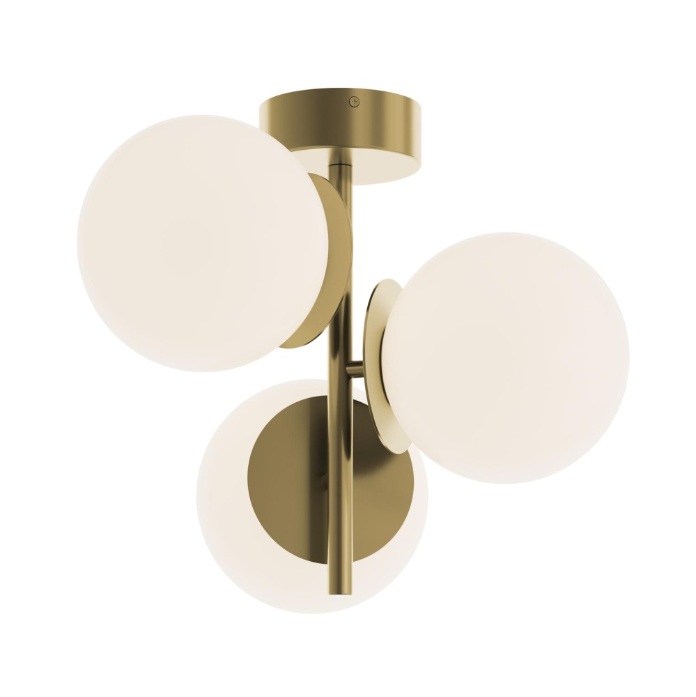 Arren 17'' LED Semi-Flush,120-277V,5 CCT,LB