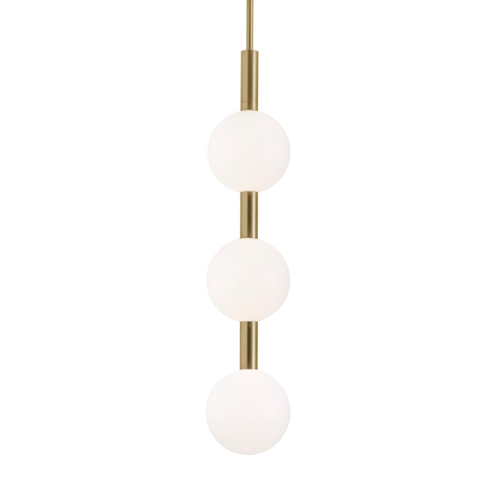Baroque 32'' LED Pendant,120-277V,5 CCT,LB