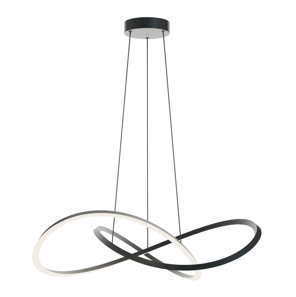 Celeste 32'' LED Pendant, 120-277V, 40W, 5 CCT, BK