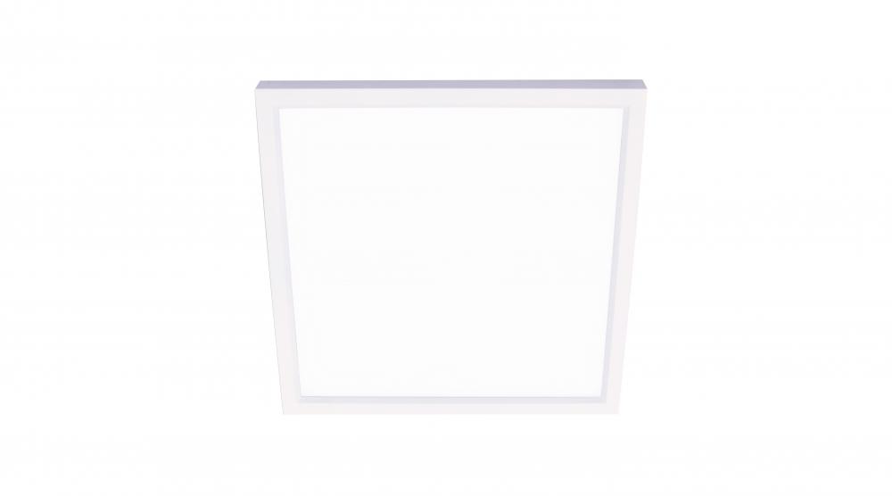 Edge - 4'' Square Ceiling Light Fixture - Satin Nickel Finish