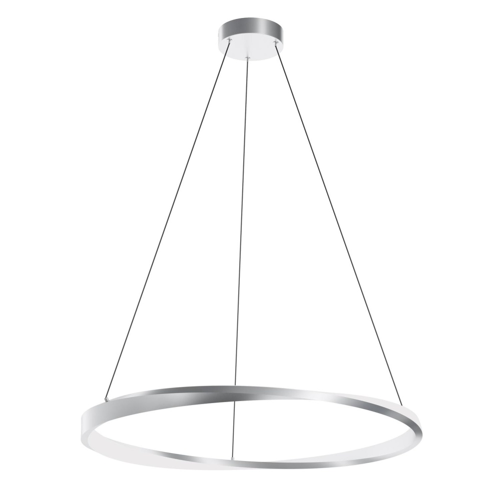 Oberon 32'' LED Pendant,120-277V,30W,5 CCT,SN