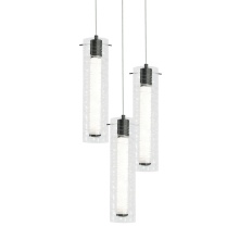 AFX Lighting, Inc. BRIP04LAJUDBKRND3 - Bari 3 Light Round Pendant,120V,45W,5 CCT,BK