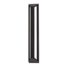 AFX Lighting, Inc. FTNW0424LAJUDBK - Fulton 24'' LED Outdoor Sconce,120-277V,5 CCT,BK