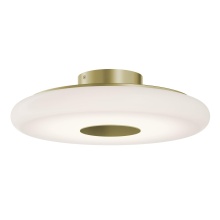 AFX Lighting, Inc. JUNC18LAJUDLB - June 18'' LED Semi-Flush,120-277V,30W,5 CCT,LB