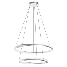 AFX Lighting, Inc. OBRP2432LAJUDSN - Oberon 32'' Double LED Pendant,120-277V,50W,5 CCT,SN