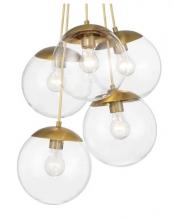 Minka-Lavery 2745-695 - Auresa- 5 Light, Pendant Fixture In Metal