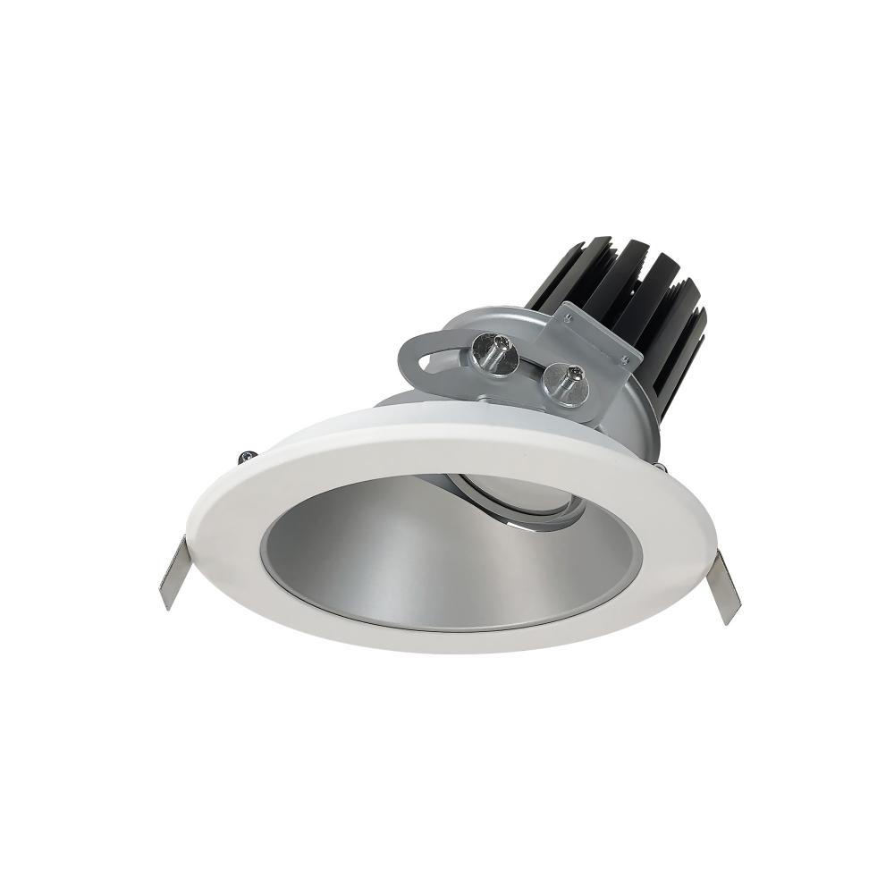 6" Sapphire III Round Adjustable Reflector, 2500lm, 4000K, Narrow Flood Optic, Haze