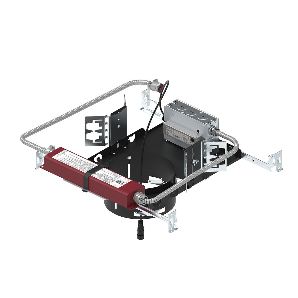 6" Sapphire III Non-IC New Construction Housing w/ Integral Test Switch EM Driver, 11W / 900lm,