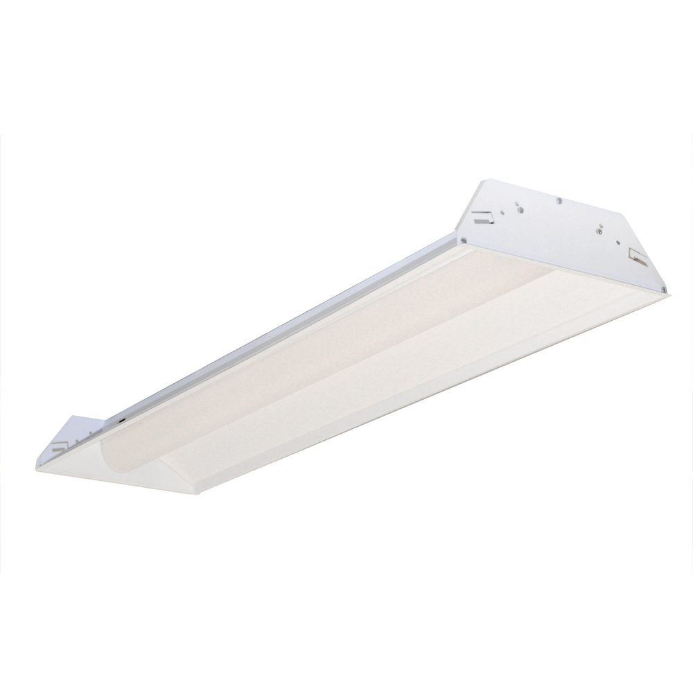 1x4 LED Center Basket Troffer, 5000K, White