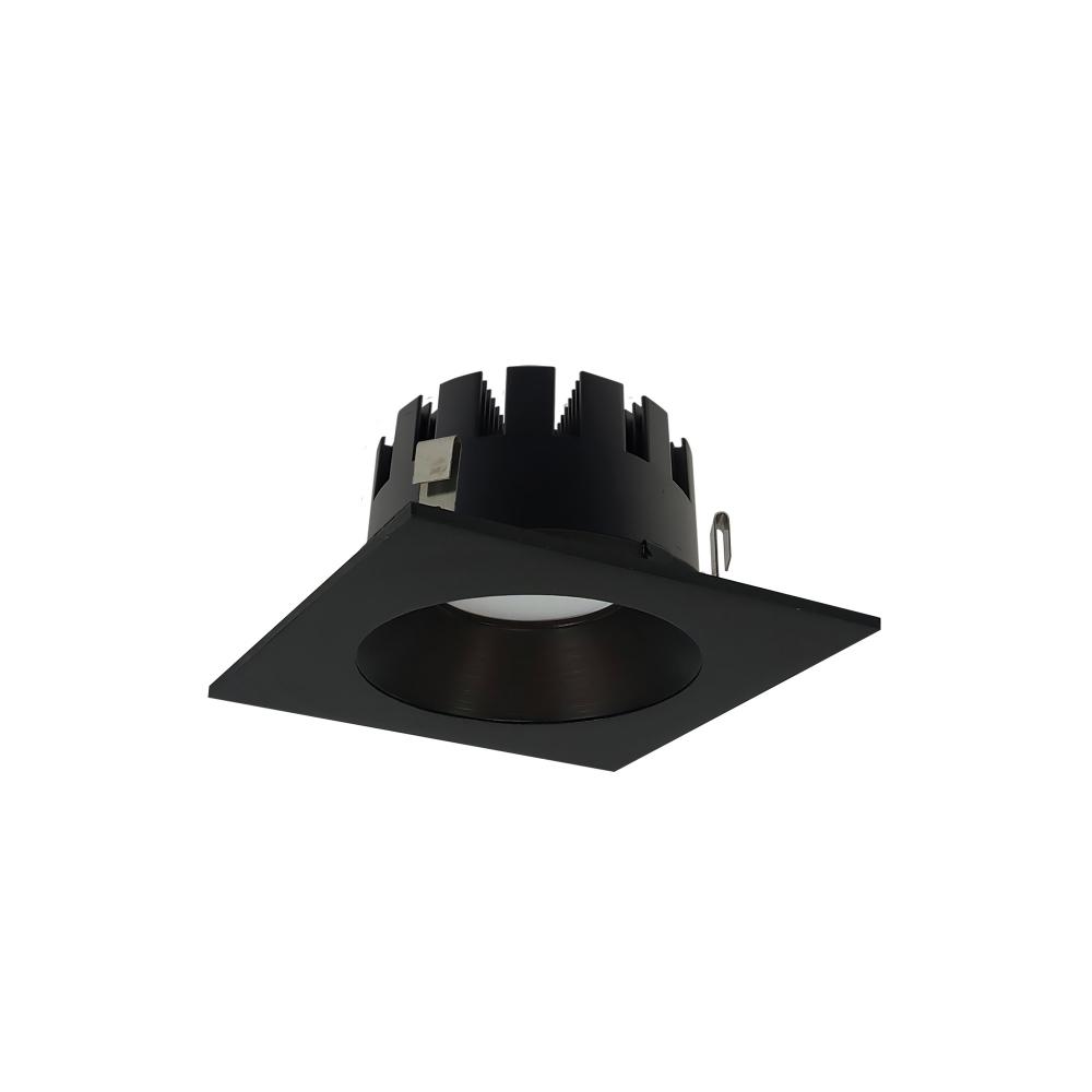 4" Marquise III Square Open Reflector, 900lm, 3500K, Narrow Flood Optic, Bronze Reflector/Bronze