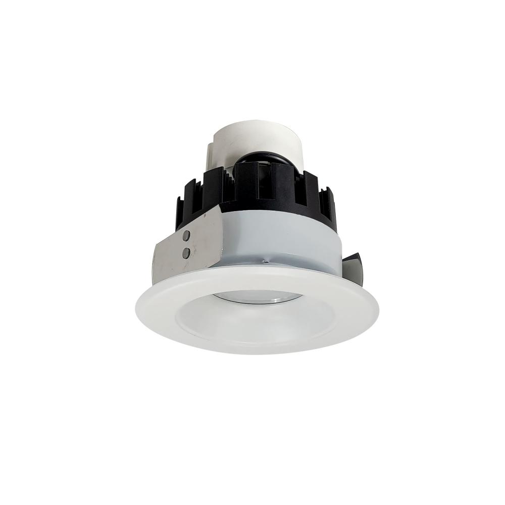 4" Marquise III Retrofit, Matte Powder White Reflector/Matte Powder White Flange, 120V input;