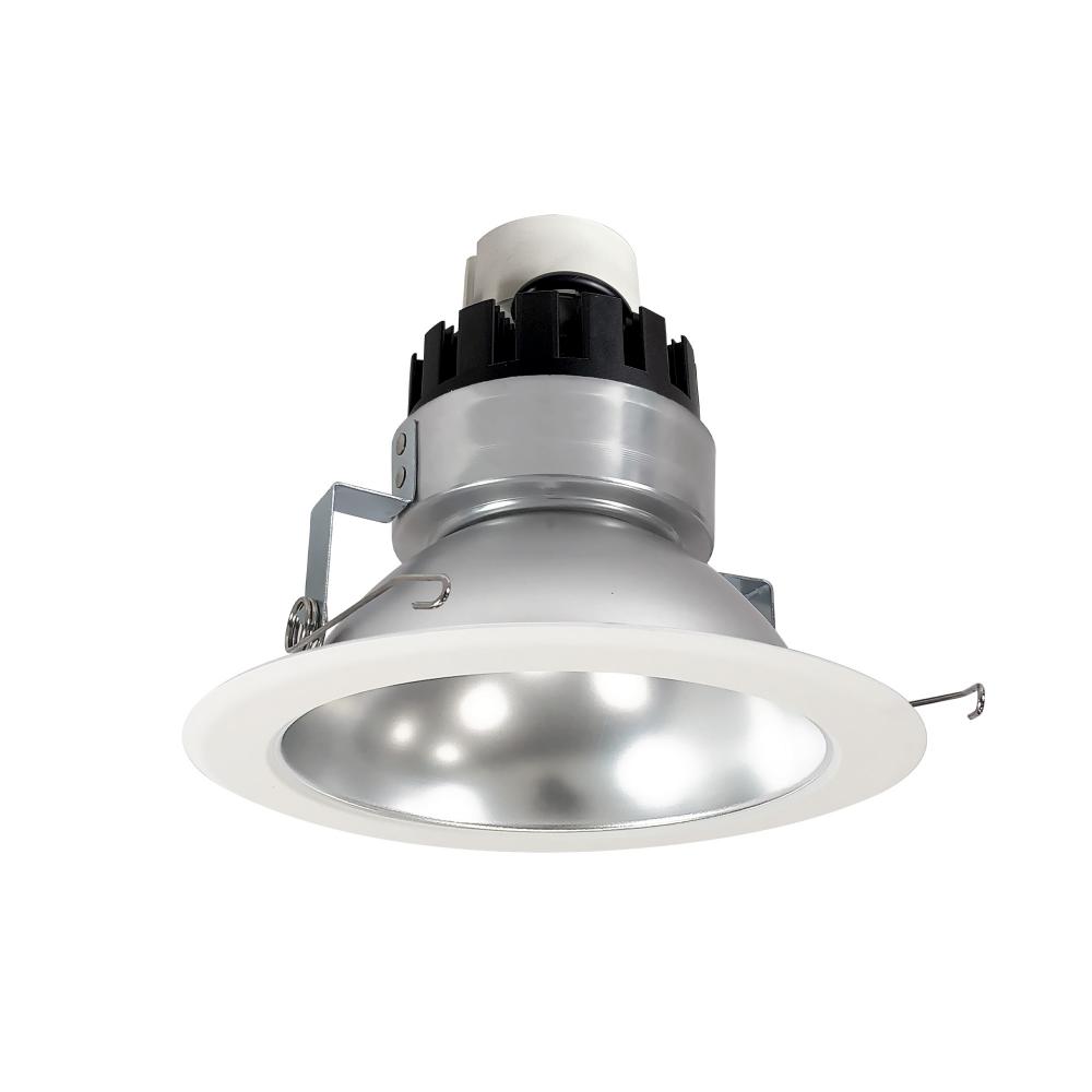 6" Marquise III Retrofit, Diffused Clear Reflector/White Flange, 120V input; Triac/ELV Dimming,