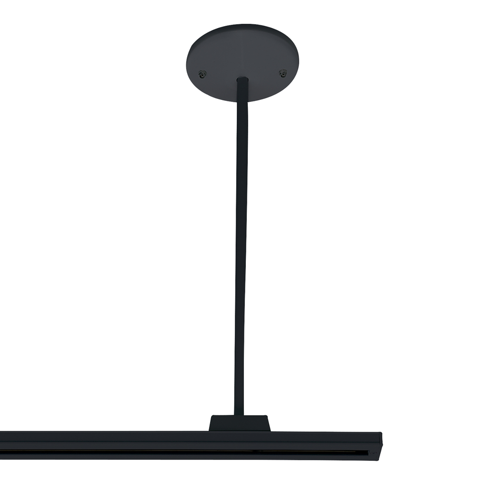18" Pendant Assembly Kit for Track Systems, Black Finish