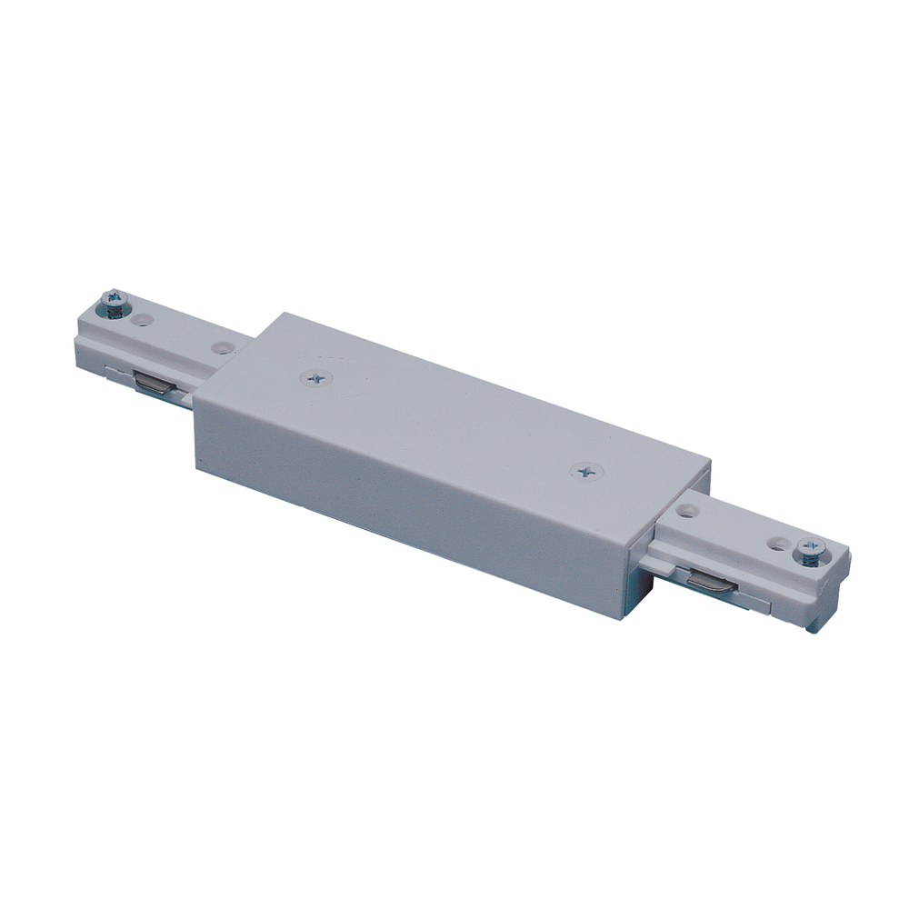 I-Connector for Two-Circuit Track, Silver Finish