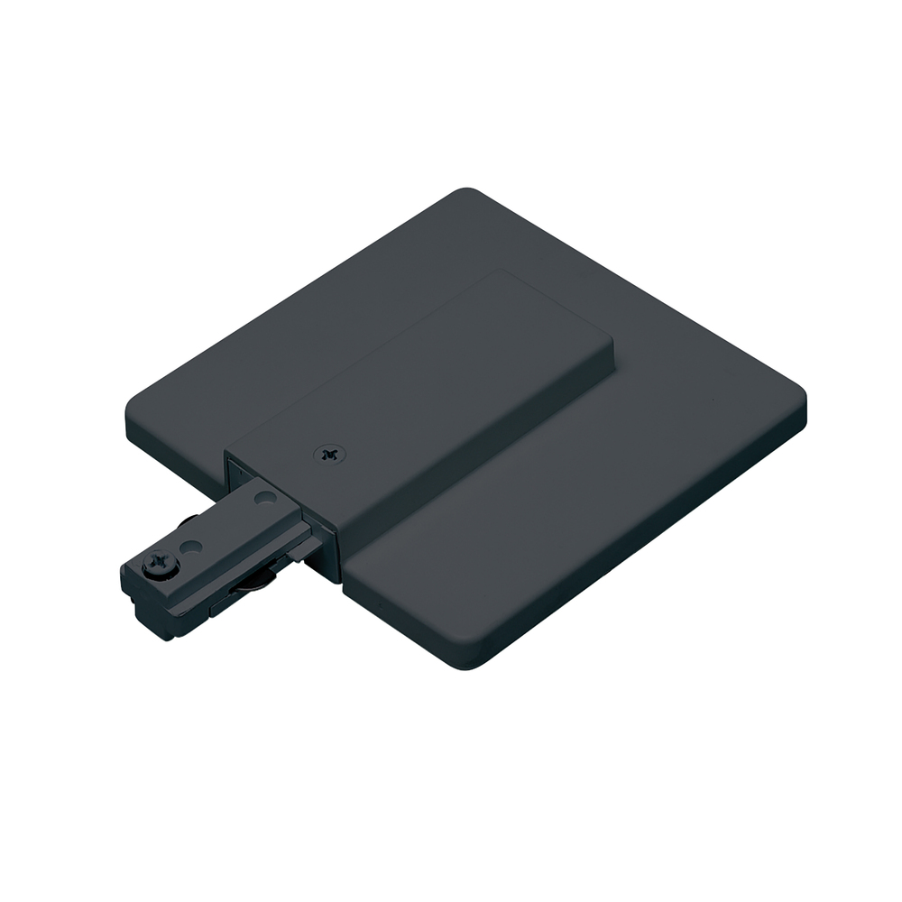 Live End Feed w/ Canopy, One-Circuit Track, Black Finish