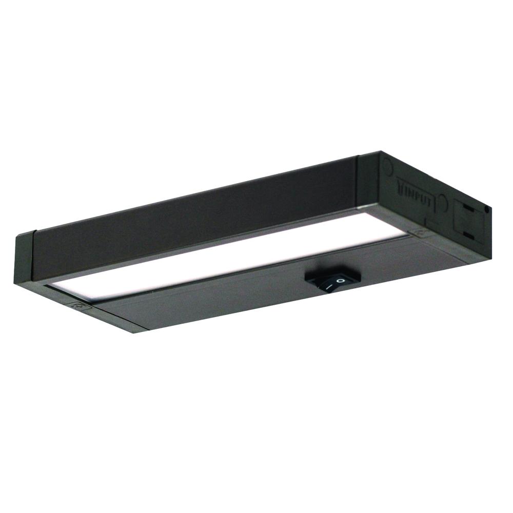 8" LEDUR Under Cabinet with Dedicated CCT (2700K), 360lm/ft, 4.5W, Bronze Finish
