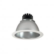 Nora NC3-61L240NDMPW - 6" Sapphire III Round Open Reflector, 1500lm, 4000K, Narrow Flood Optic, Diffused Clear