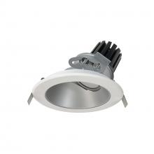 Nora NC3-69L340NHZMPW - 6" Sapphire III Round Adjustable Reflector, 2500lm, 4000K, Narrow Flood Optic, Haze