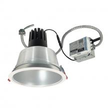 Nora NCR3-81L335SC01HZMPW - 8" Sapphire III Retrofit, Haze Reflector/Matte Powder White Flange, 120V; 0-10V Dimming, 2500lm