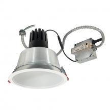 Nora NCR3-81L530FP01MPW - 8" Sapphire III Retrofit, Matte Powder White Reflector/Matte Powder White Flange, 120V; Phase