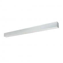 Nora NLUD-8334A - 8' L-Line LED Indirect/Direct Linear, 12304lm / Selectable CCT, Aluminum Finish