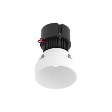 Nora NPR-4RTLNDC40XWW - 4" Pearl 120V LED Round Trimless Retrofit Downlight, 1150lm / 10W, 4000K, Warm White Finish