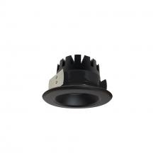 Nora NRM3-41L230FBB - 4" Marquise III Round Open Reflector, 1500lm, 3000K, Flood Optic, Black Reflector/Black Flange