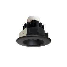 Nora NRMC3-41L130FBB - 4" Marquise III Retrofit, Black Reflector/Black Flange, 120-277V; 0-10V Dimming, 1300lm / 12W,