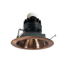 Nora NRMC3-61L130FCO - 6" Marquise III Retrofit, Copper Reflector/Copper Flange, 120-277V; 0-10V Dimming, 1300lm / 12W,