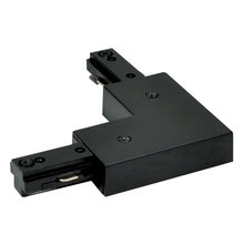 Nora NT-313B - L-Connector for One-Circuit Track, Black Finish