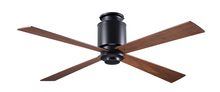 Modern Fan Co. LAP-FM-DB-50-MG-NL-002 - Lapa Flush Fan; Dark Bronze Finish; 50" Mahogany Blades; No Light; Fan Speed and LT Control