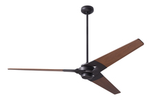 Modern Fan Co. TOR-DB-62-MG-NL-002 - Torsion Fan; Dark Bronze Finish; 62" Mahogany Blades; No Light; Fan Speed and Light Control