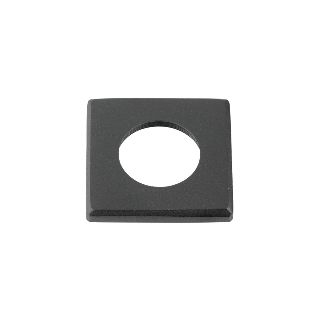 LED Mini All-Purpose Square Trim in Black Brass