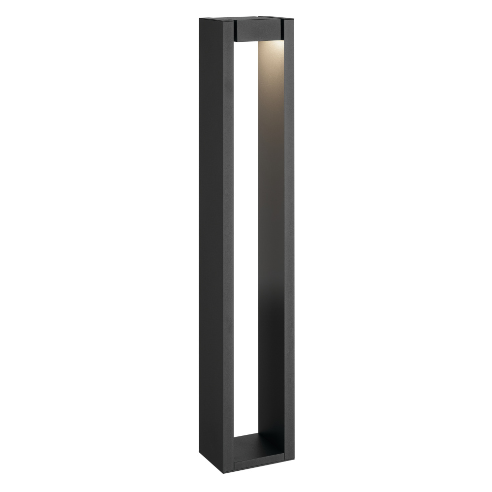 12 Volt 2700K LED 25.4" Aimed Bollard in Textured Black