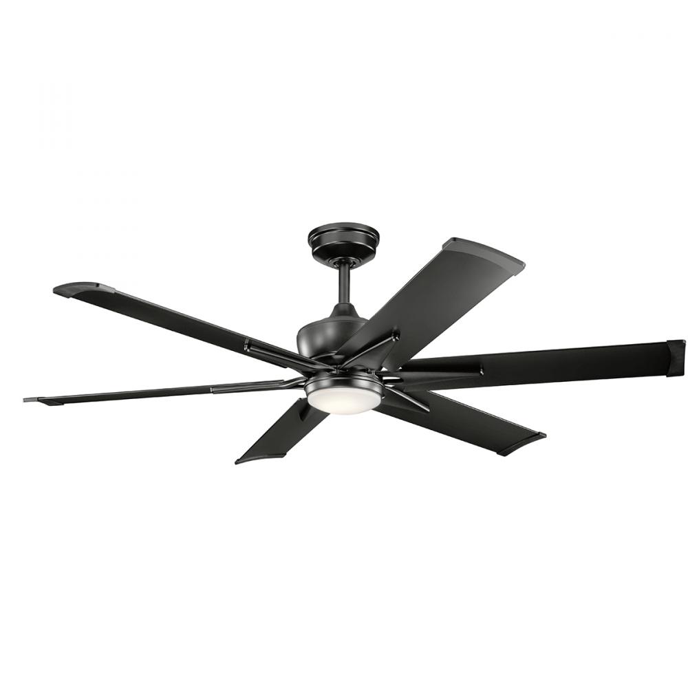 Szeplo II LED 60" Fan Satin Black