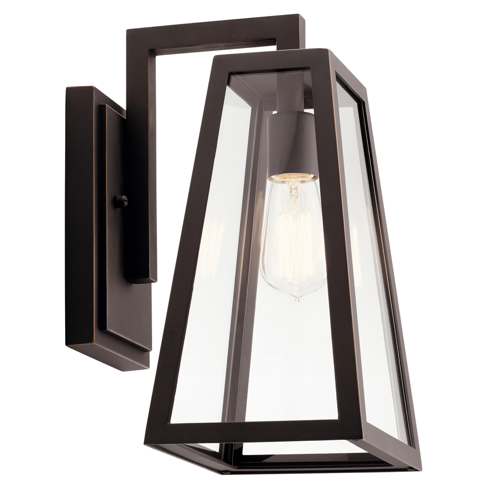 Delison 14" 1 Light Wall Light Rubbed Bronze