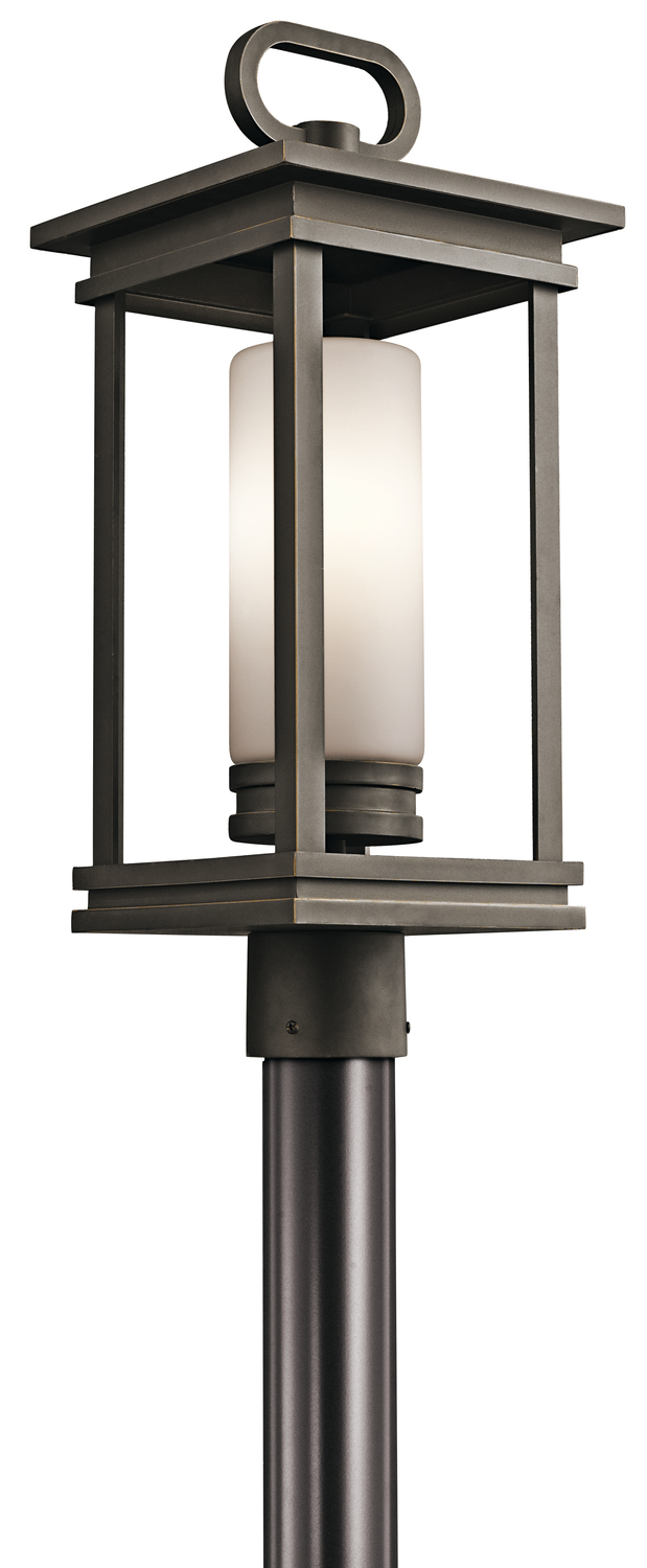 South Hope 1 Light Post Light Rubbed Bronze