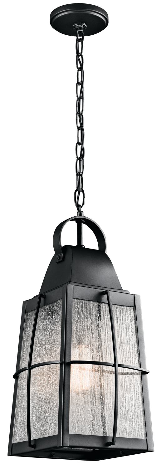 Tolerand 1 Light Pendant Textured Black