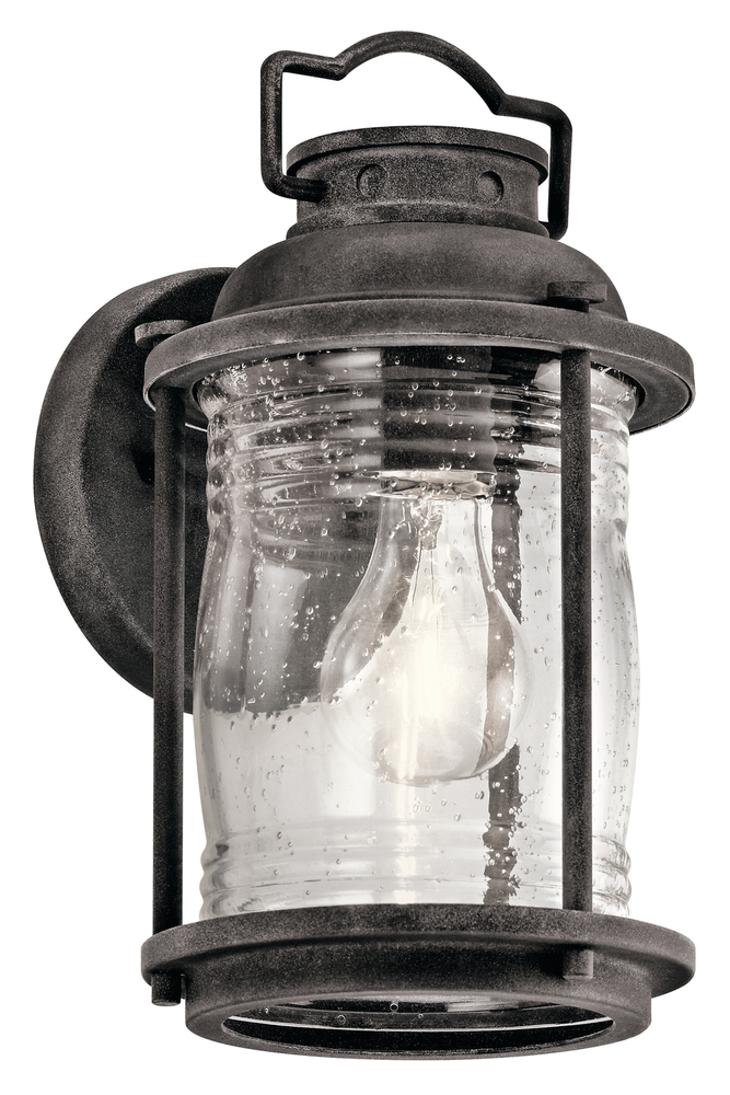 Ashland Bay 11" 1 Light Wall Light Weathered Zinc
