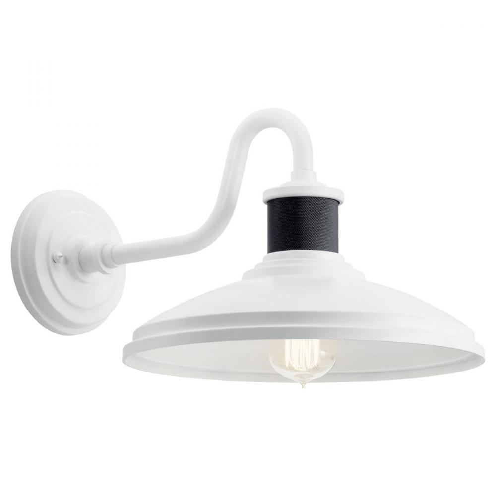 Allenbury 12" 1 Light Wall Light White