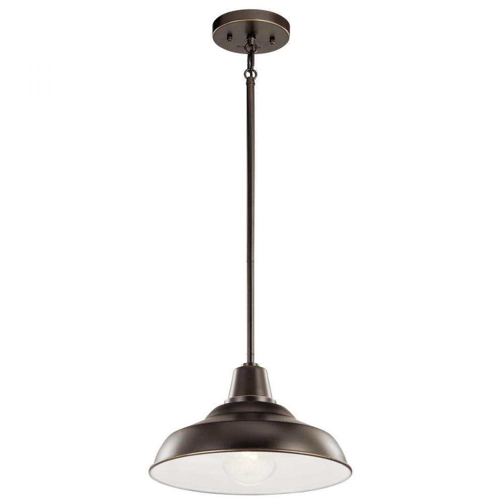 Pier 1 Light 12" Convertible Pendant Olde Bronze