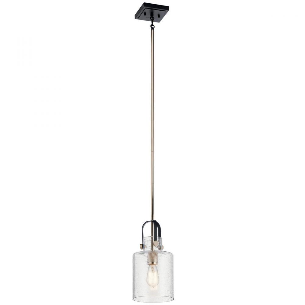 Kitner 7" 1 Light Pendant Polished Nickel