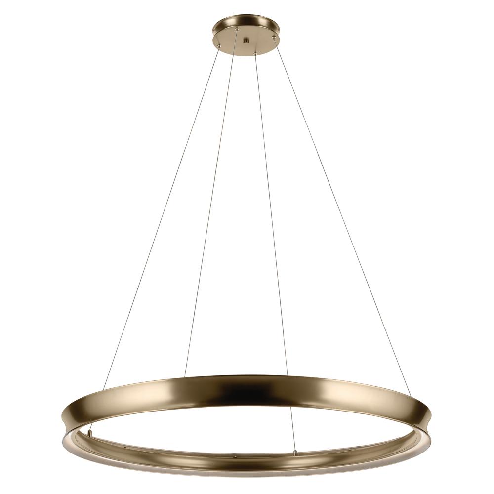 Larousse 49.5 Inch LED Chandelier in Champagne Bronze