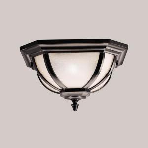 Salisbury 2 Light Flush Mount Black