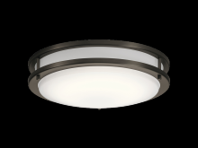 Kichler 10769OZLED - Avon 14" LED Flush Mount with Acrylic in Olde Bronze