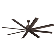 Kichler 310275SNB - 75 Inch Breda 8 Blade Ceiling Fan in Satin Natural Bronze with Satin Natural Bronze Blades