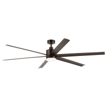 Kichler 310780SNB - 80 Inch Loa Ceiling Fan with Satin Etch Cased Opal Glass in Satin Natural Bronze