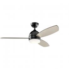 Kichler 330002SBK - Vassar LED 3000K 52" Fan Satin Black