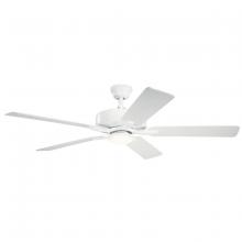 Kichler 330019MWH - 52" Basics Pro Designer LED Fan Matte White