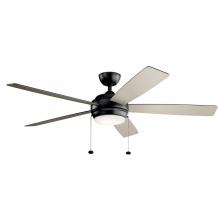 Kichler 330180SBK - Starkk LED 3000K 60" Fan Satin Black